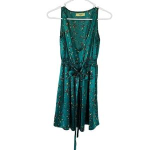 Orion London Green Sleeveless Dress Size S